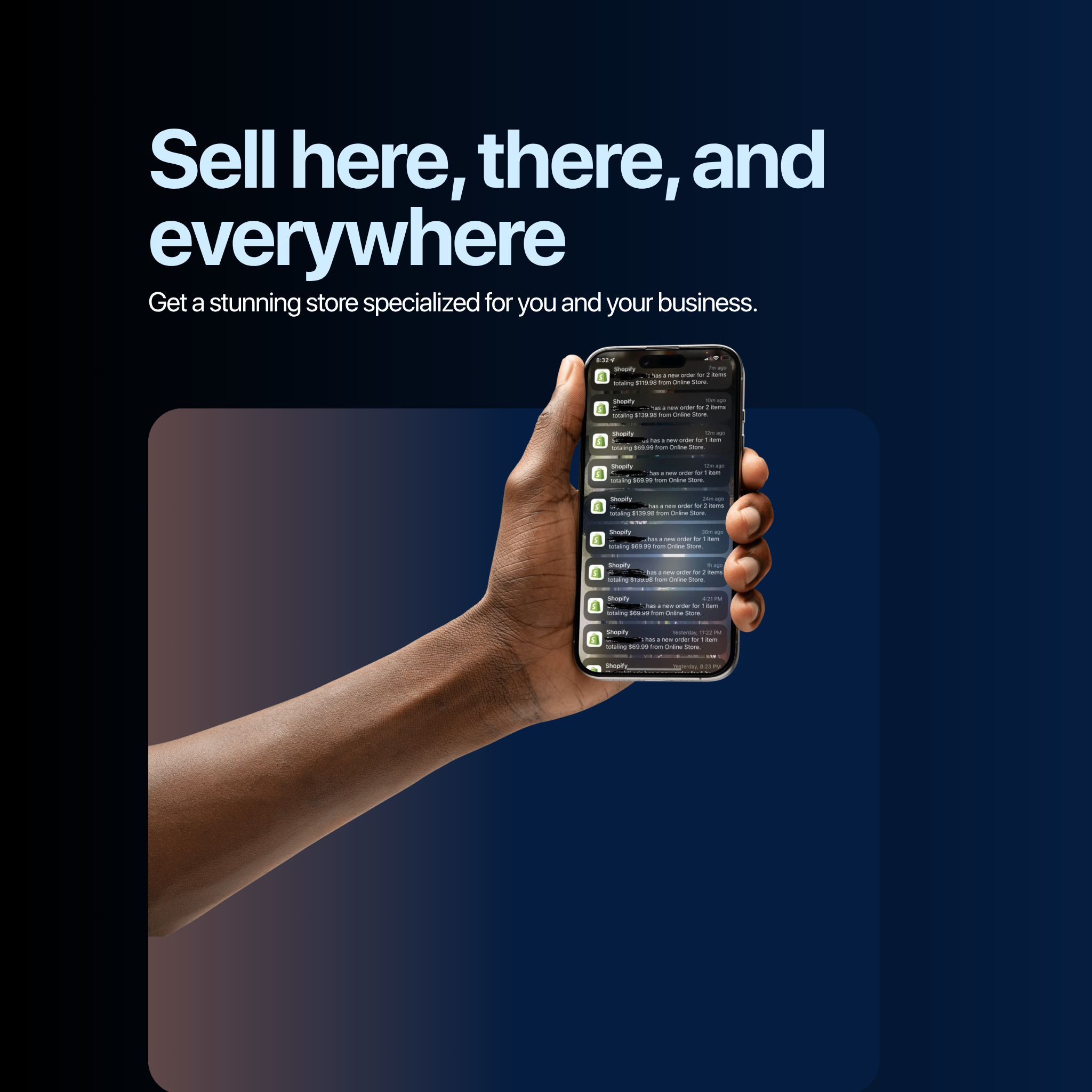 Sell your products everywhere — on your website, Instagram, Facebook, and beyond. ORAMA helps you manage multi-channel sales from one platform.